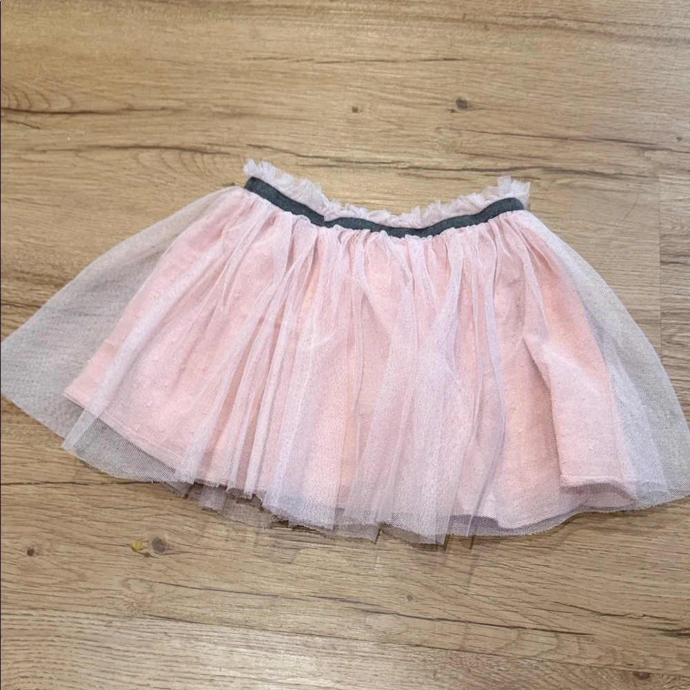 Zara Soft Pink Tulle Skirt
